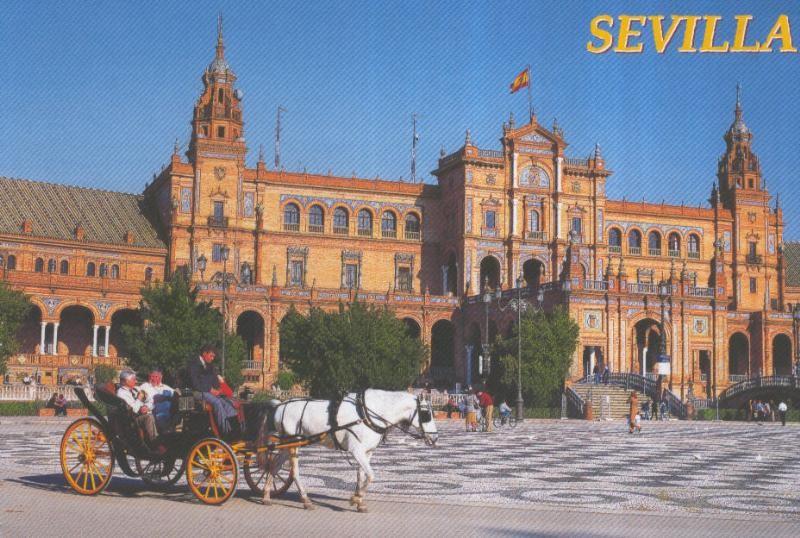 Postal 015778: Plaza de España de Sevilla