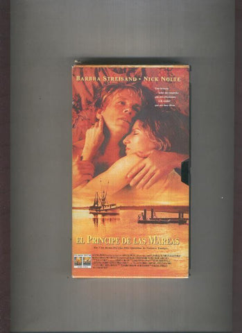 Video VHS: El principe de las mareas con Barbra Streissand y Nick Nolte