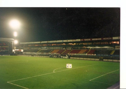 FOTO FUTBOL numero 001 : Estadio de futbol. Achter de Wazerne / Mechelen
