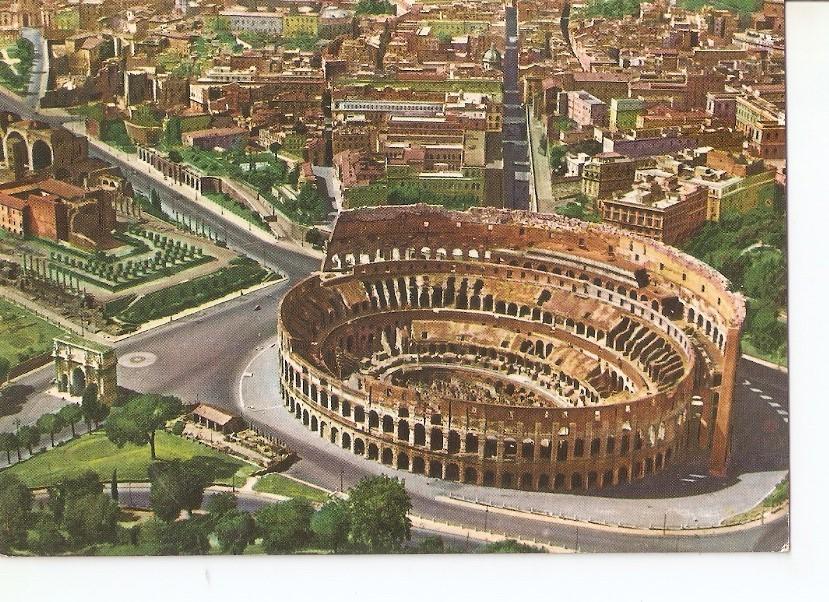 Postal 031615 : Roma. Il Colosseo