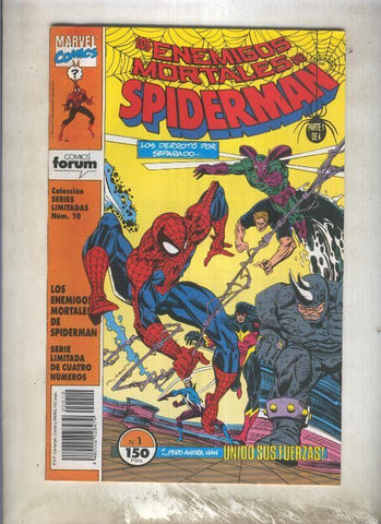 Series Limitadas numero 10: Los enemigos mortales de Spiderman numero 1