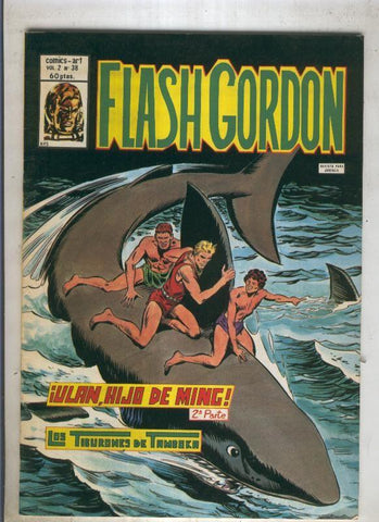 FLASH GORDON Volumen 2 Numero 38 (numerado 1 en trasera)