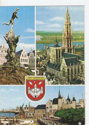 Postal 033624 : Antwerpen - Steen. Ameberes Belgica