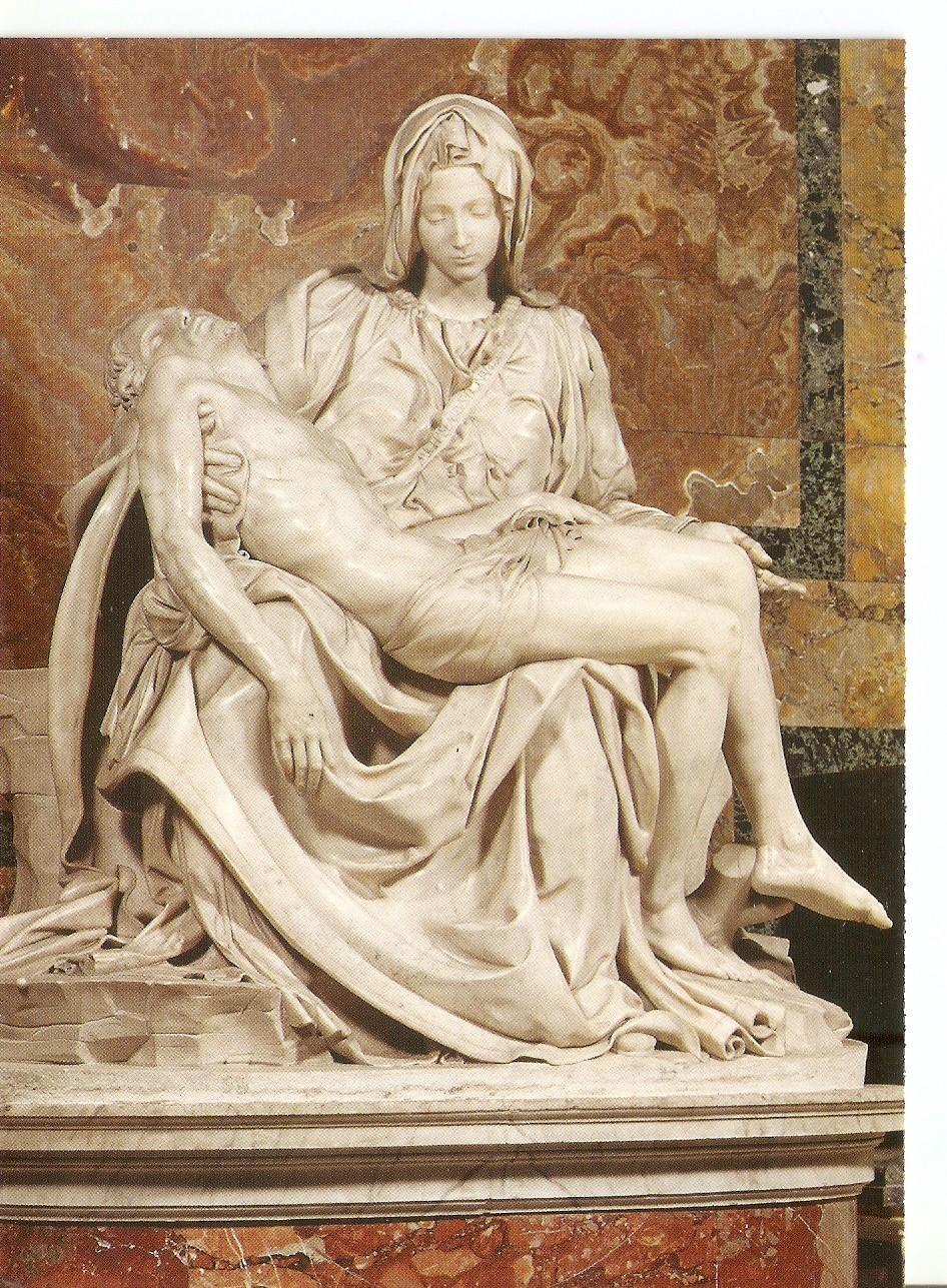 Postal 038238 : Citta del Vaticano. Basilica di San Pietro. Michelangelo pieta