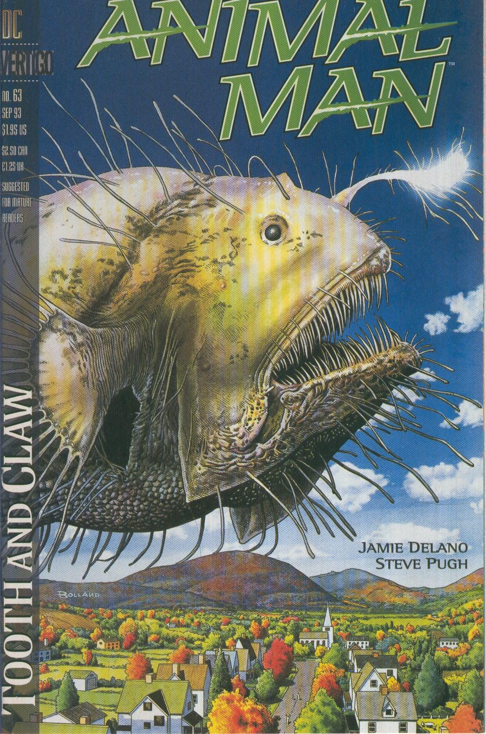 ANIMAL MAN Vol.1 numero 63: Tooth and claw part 03