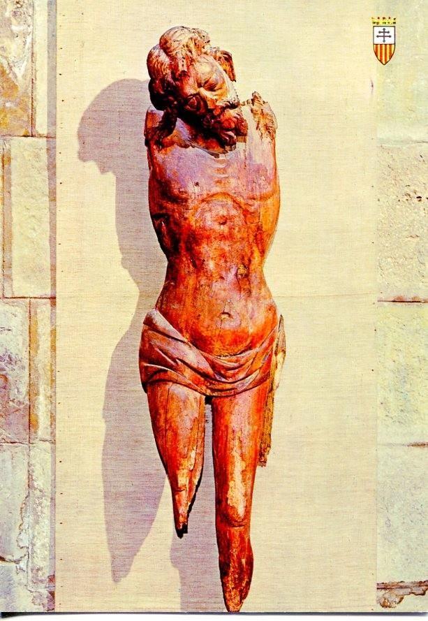 Postal 16399: TARRAGONA Monasterio de Santes Creus - Cristo en Capilla Trinidad Siglo XVI