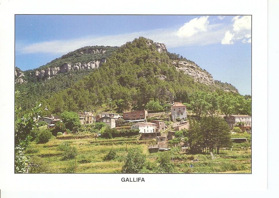 Postal 043790 : Gallifa. Valles Occidental (Barcelona). Vista parcial
