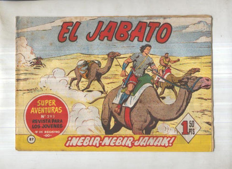 Bruguera: El Jabato numero 087: Nebir-Nebir-Janak