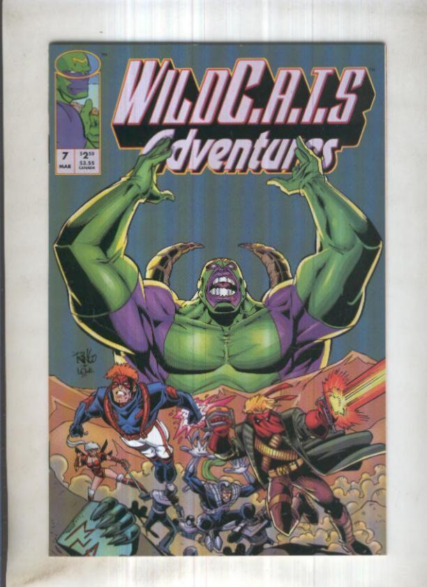 WILDC.A.T.S ADVENTURES, Vol.1 No.07: Soul of a Giant ( Image 1995)