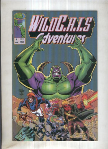 WILDC.A.T.S ADVENTURES, Vol.1 No.07: Soul of a Giant ( Image 1995)