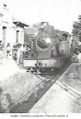POSTAL 55216: Estacion de Angles. 1969