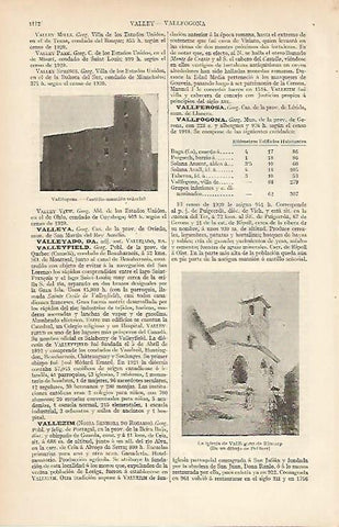 LAMINA ESPASA 4820: Castillo de Vallfogona Girona