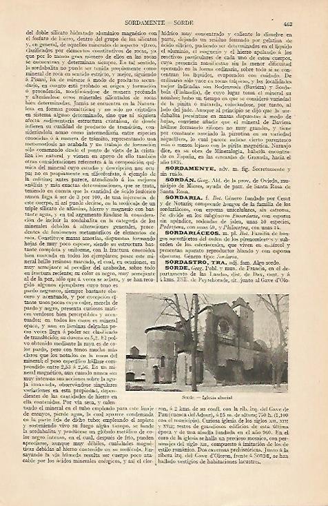 LAMINA ESPASA 7492: Iglesia de Sorde Francia