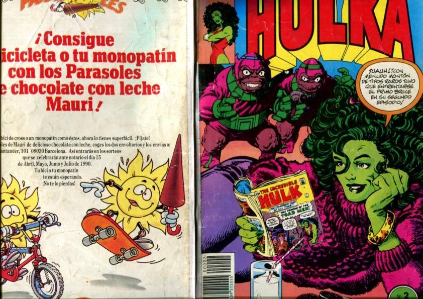 Hulka numero 02: Costas judiciales (numerado 1 en trasera)