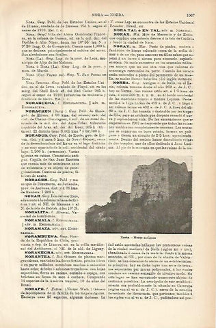 LAMINA ESPASA 9538: Muralla de Norba Italia
