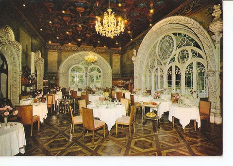 Postal 034689 : Portugal - Bussaco: Sala de Mesa do Palace Hotel