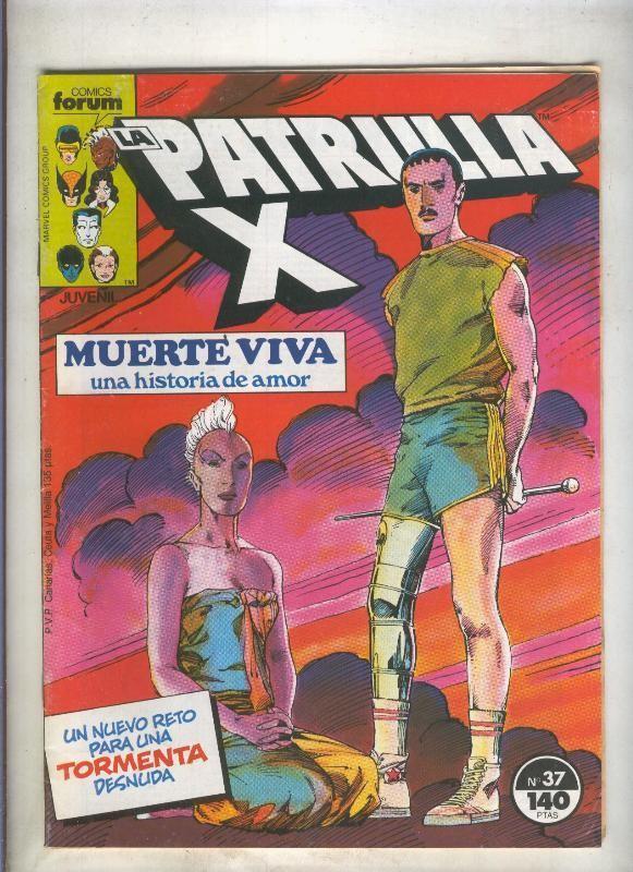 La Patrulla X volumen 1 numero 037: Muerte viva (numerado 3 en trasera)