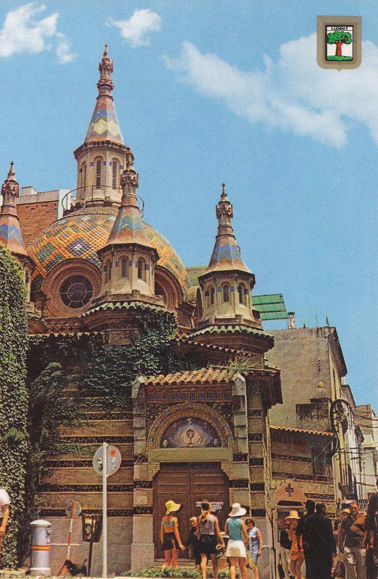 Postal 61677 : Lloret de Mar (Costa Brava). Iglesia Parroquial