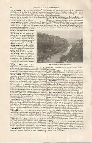LAMINA ESPASA 19361: Gargantas del Ardeche en Ruoms