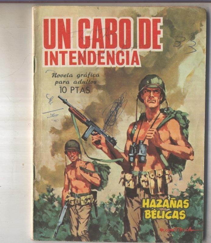 Hazañas Belicas libreta numero 162 Un cabo de intendencia