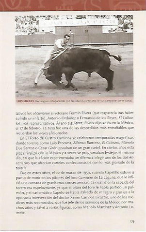 LAMINA COSSIO 50910: Luis Miguel Dominguin
