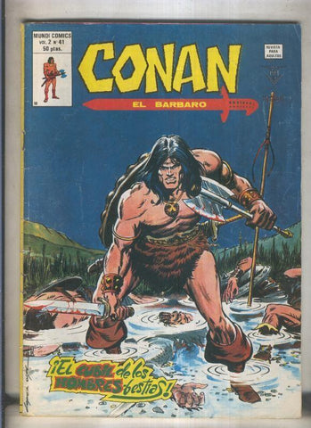 Conan el Barbaro volumen 2 numero 41 (numerado 3 en trasera)