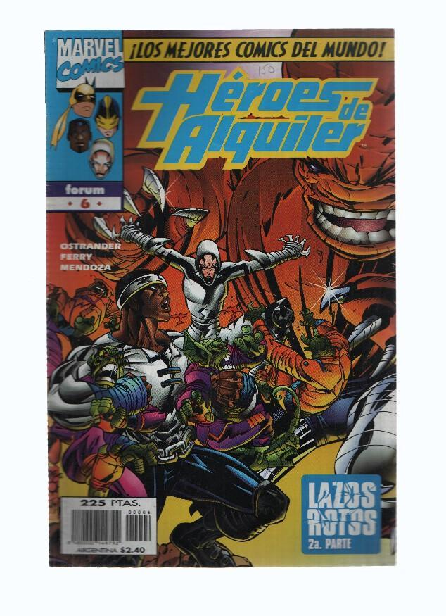 HEROES DE ALQUILER, Vol. 1, Numero 06: ¡El ataque de los desviantes! (Forum 1998)