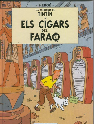 Tintin edicion del centenario volumen 04: Els cigars del Farao
