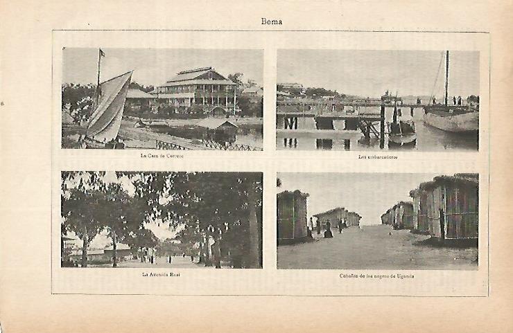 LAMINA ESPASA 22374: Vistas de Boma