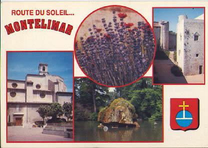 POSTAL 61116: Route du Soleil Montelimar