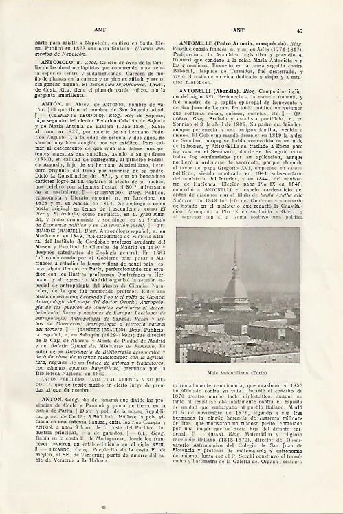 LAMINA SALVAT 80237: Mole Antonelliana en Turin