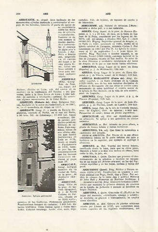LAMINA SALVAT 80279: Iglesia de Arbucias Girona
