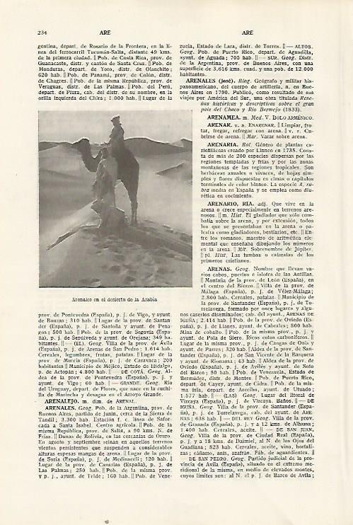 LAMINA SALVAT 80291: Desierto de Arabia