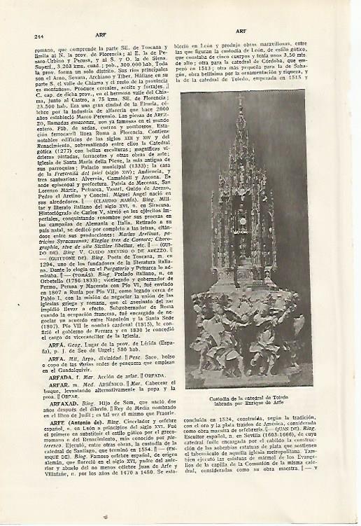 LAMINA SALVAT 80296: Custodia de la Catedral de Toledo
