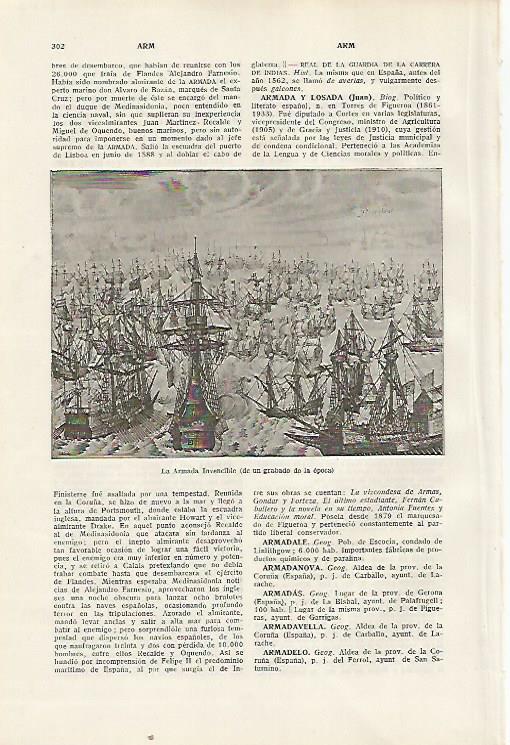 LAMINA SALVAT 80313: La Armada Invencible