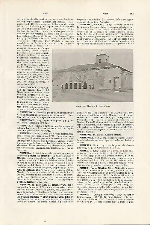 LAMINA SALVAT 80318: Basilica de San Andres en Armentia