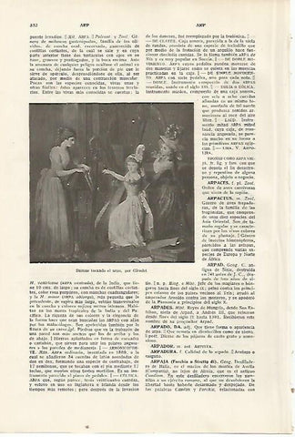 LAMINA SALVAT 80323: Damas tocando el arpa por Girodet