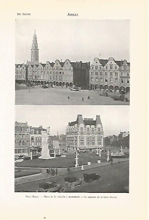 LAMINA SALVAT 80327: Plazas de Arras