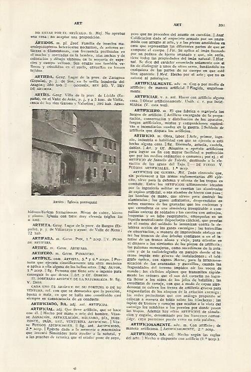 LAMINA SALVAT 80340: Iglesia de Arties (Lleida)