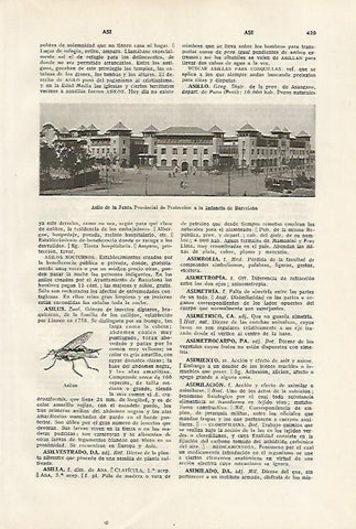 LAMINA SALVAT 80351: Asilol de la Junta Provincial de Proteccion a la Infancia de Barcelona