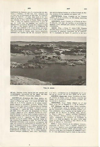LAMINA SALVAT 80357: Vista de Asuan (Egipto)