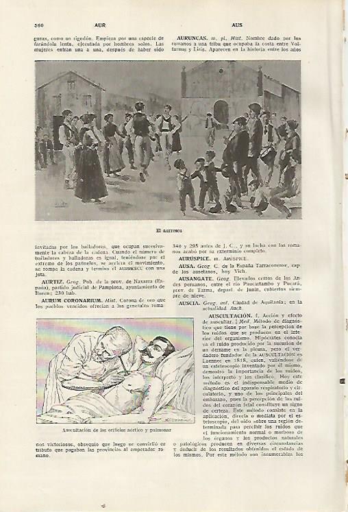 LAMINA SALVAT 80384: El arruescu