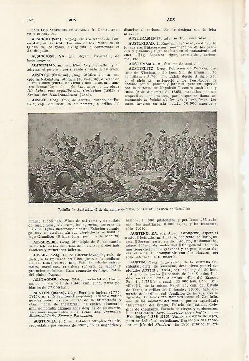 LAMINA SALVAT 80385: Batalla de Austerlitz por Gerard