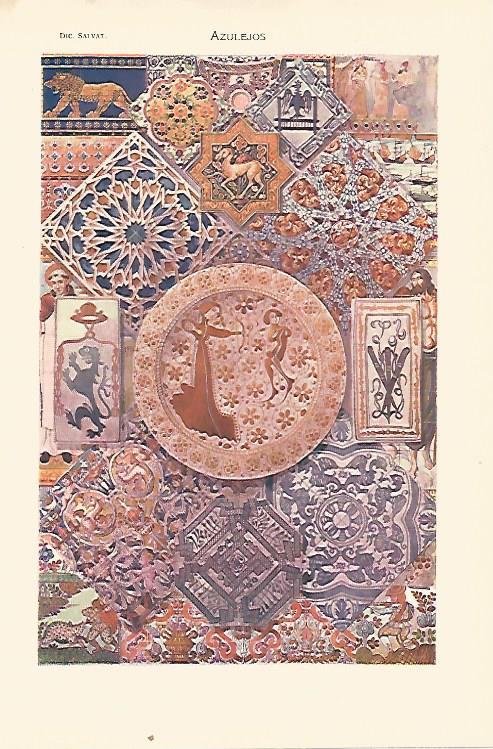 LAMINA SALVAT 80417: Azulejos