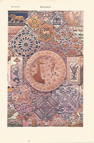 LAMINA SALVAT 80417: Azulejos