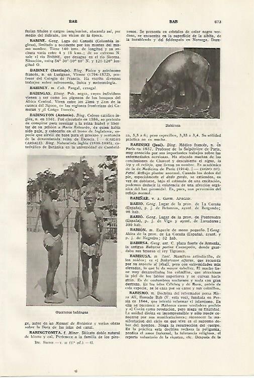 LAMINA SALVAT 80419: Guerreros Babingas