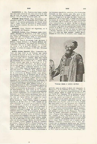 LAMINA SALVAT 80426: Ali Bey