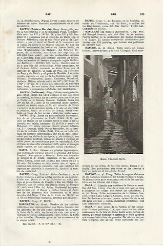 LAMINA SALVAT 80429: Calle de Baga (Barcelona)