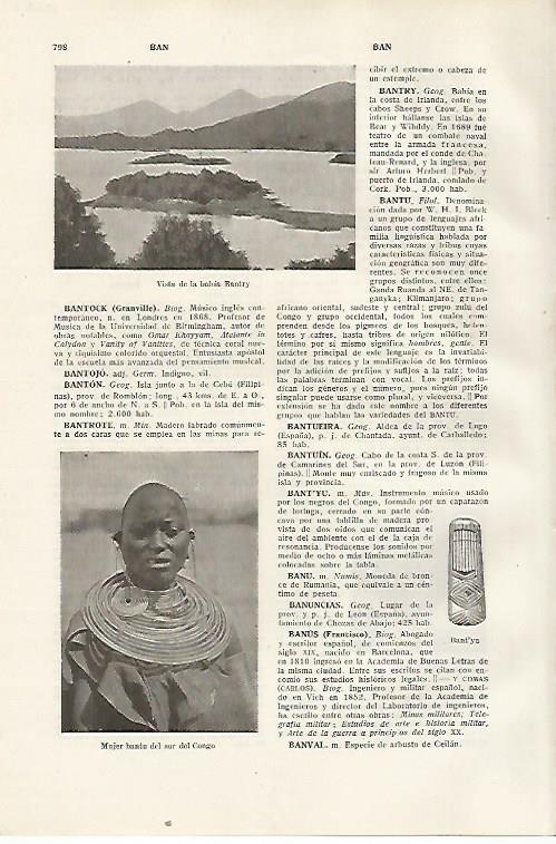 LAMINA SALVAT 80467: Bahia Bantry (Irlanda)