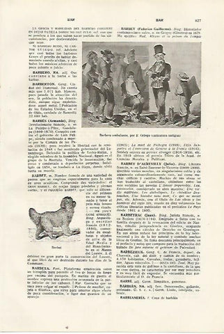 LAMINA SALVAT 80478: Barbero ambulante por F. Ortego